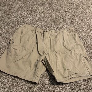 Men's Tan Casual Shorts